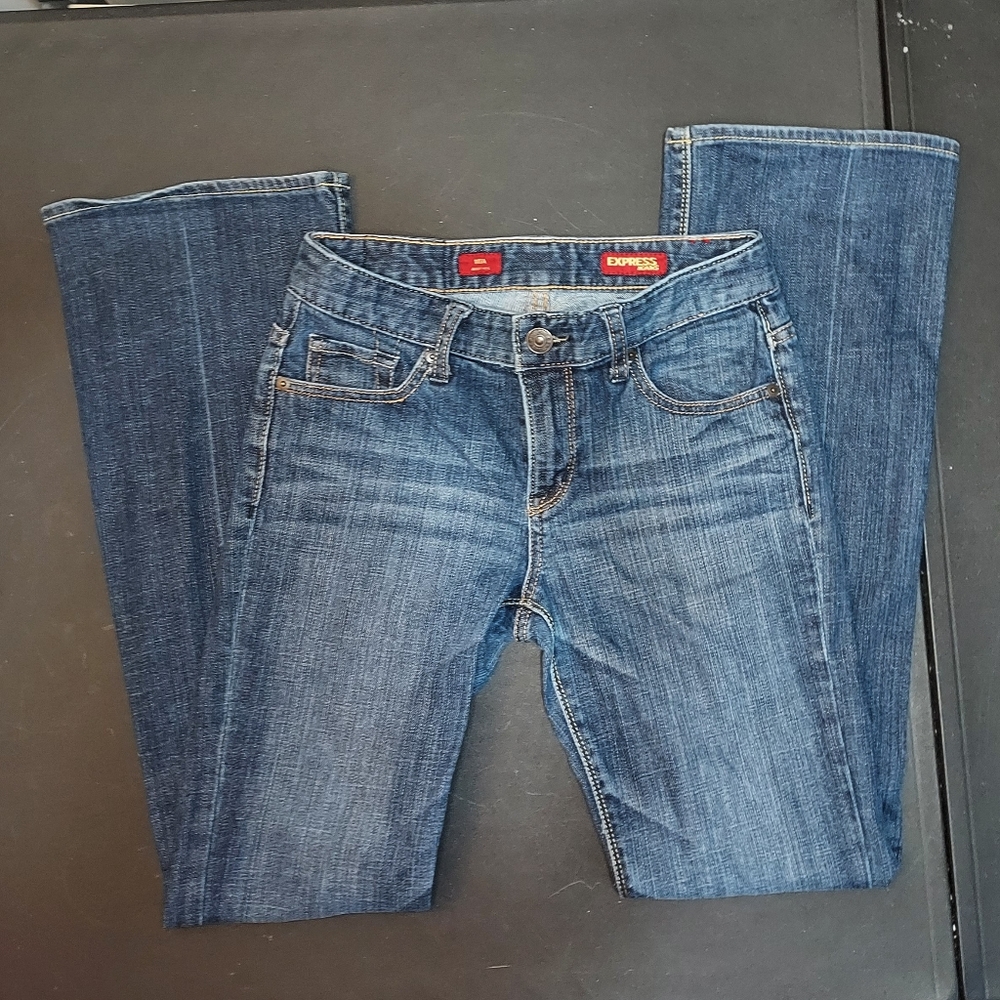 Express Mia Bootleg Jeans